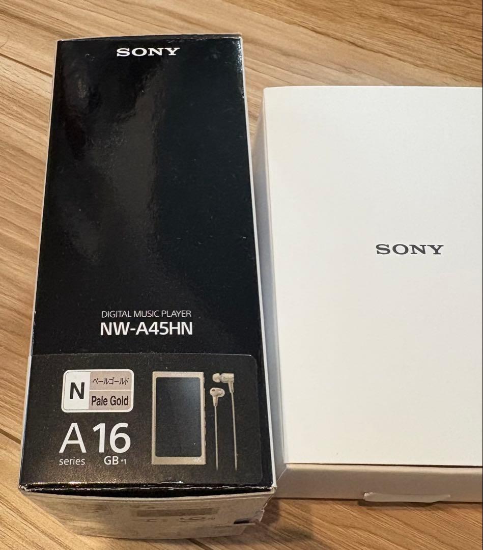 【大幅値下げ中】SONY NW-A45HN ウォークマン　ペールゴールド16GB
