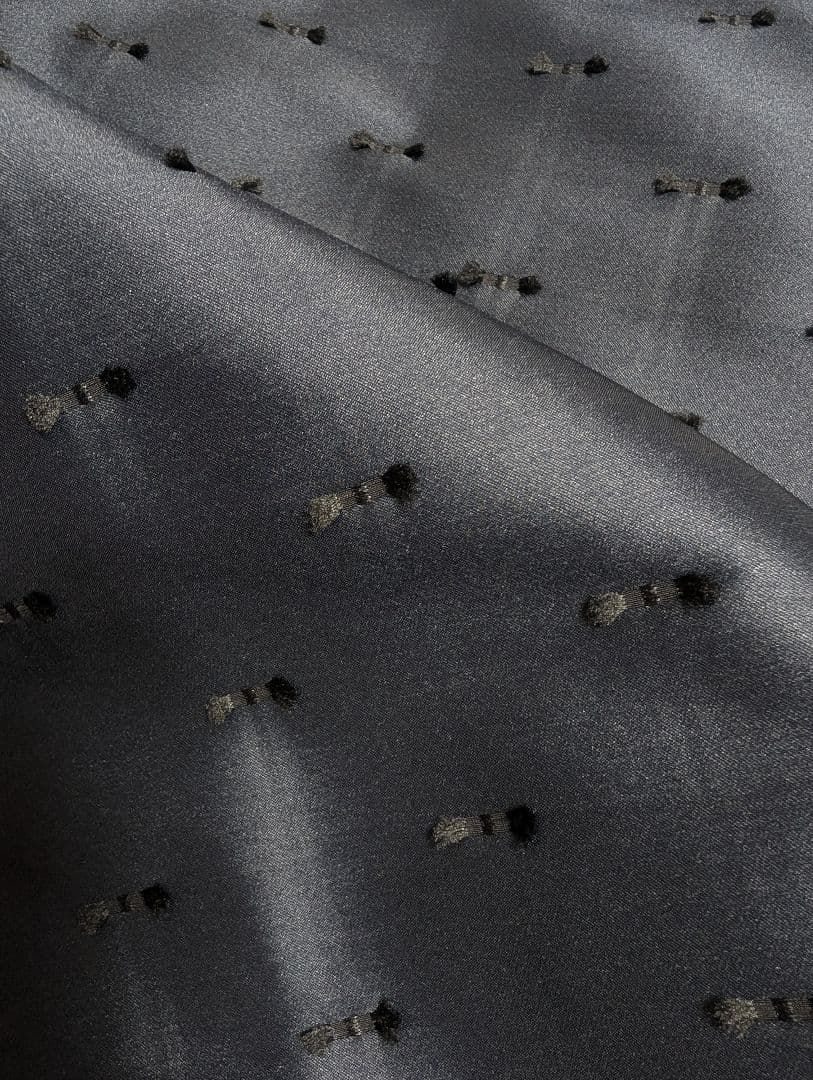 美品 UNITED ARROWS リボン カットジャガード ブラウス