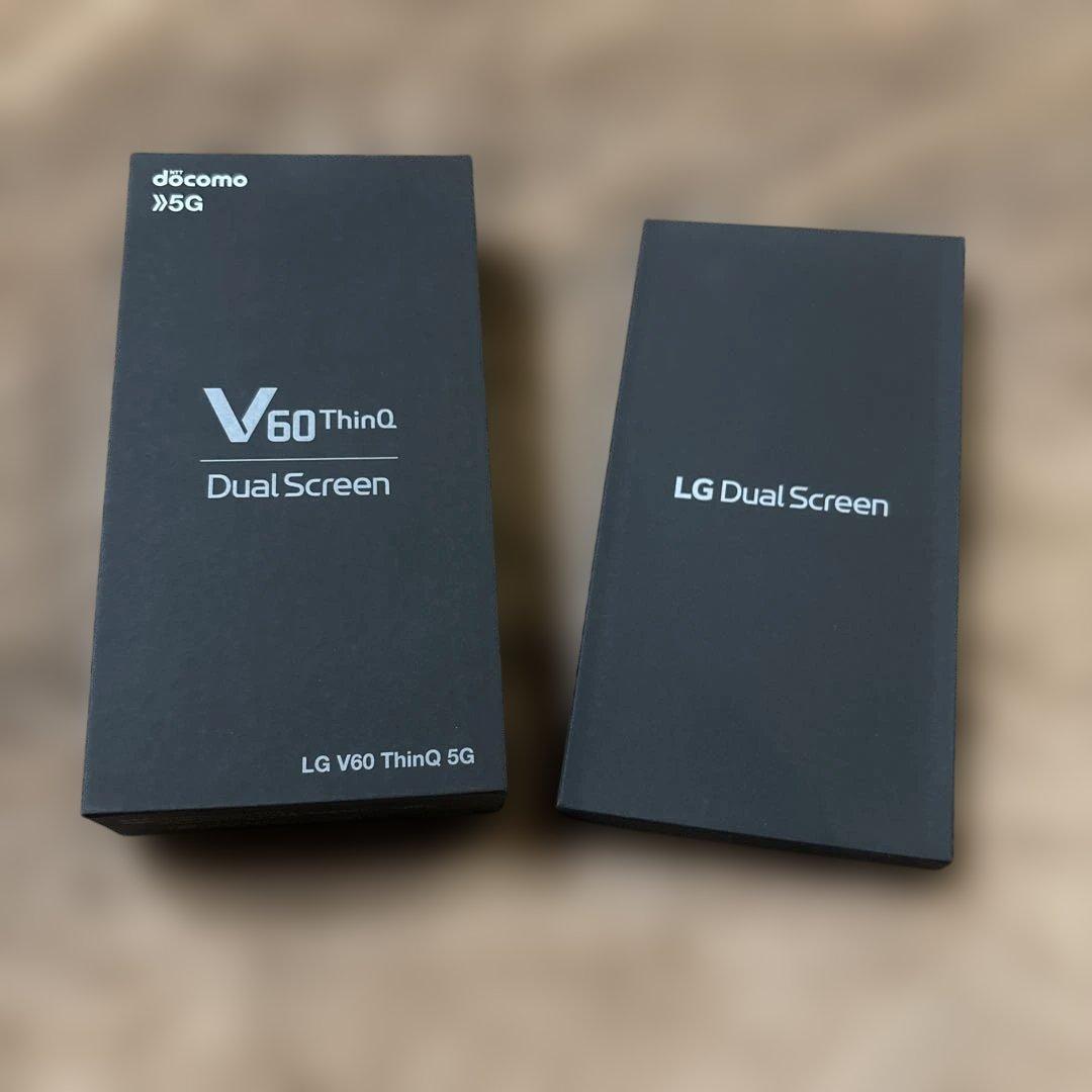 docomo V60 ThinQ L-51A デュアルスクリーン付き 新品未使用