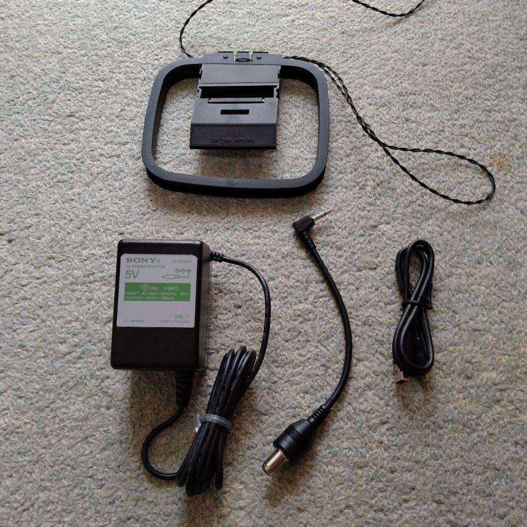 SONY ICZ-R５１ポータブルラジオレコーダー　付属品完備