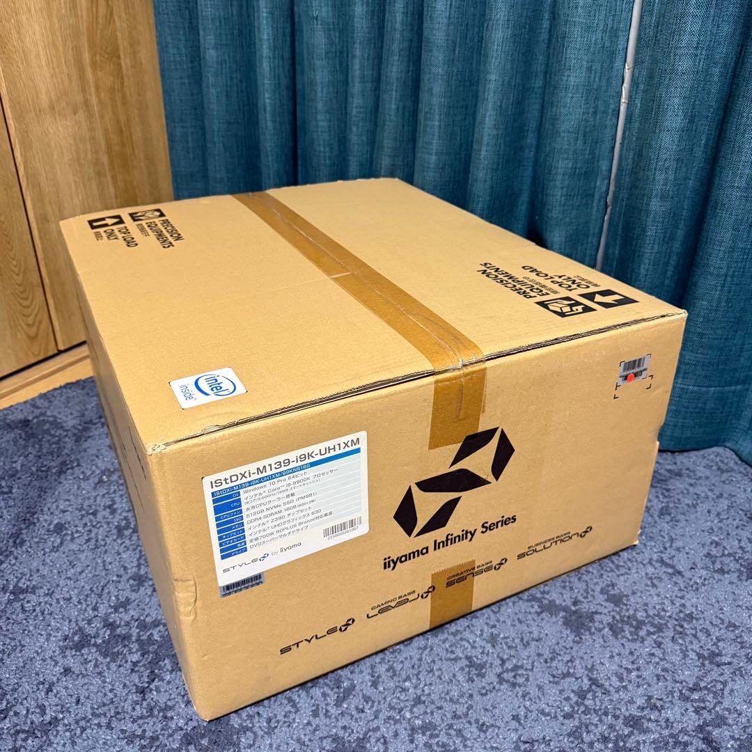新品　iiyama STYLE∞ ミニタワー Core i9-9900K　水冷
