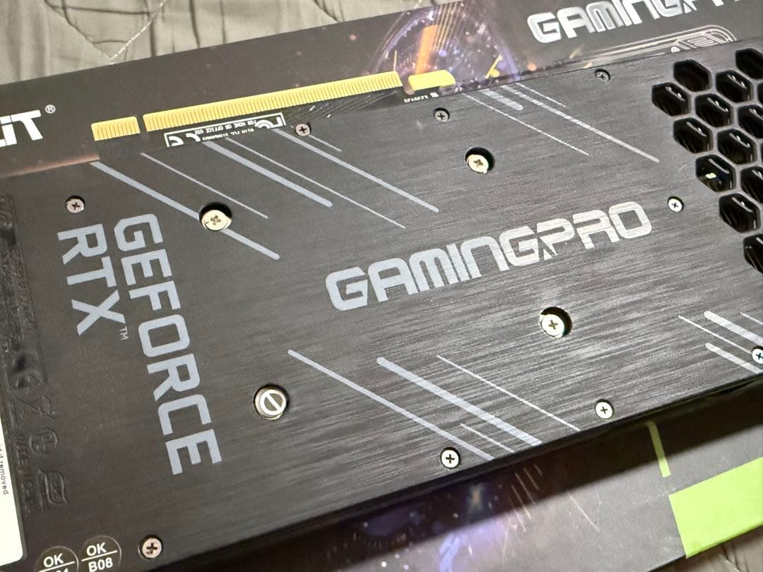 【動作品】Palit GeForce RTX 3070 Ti 8GB