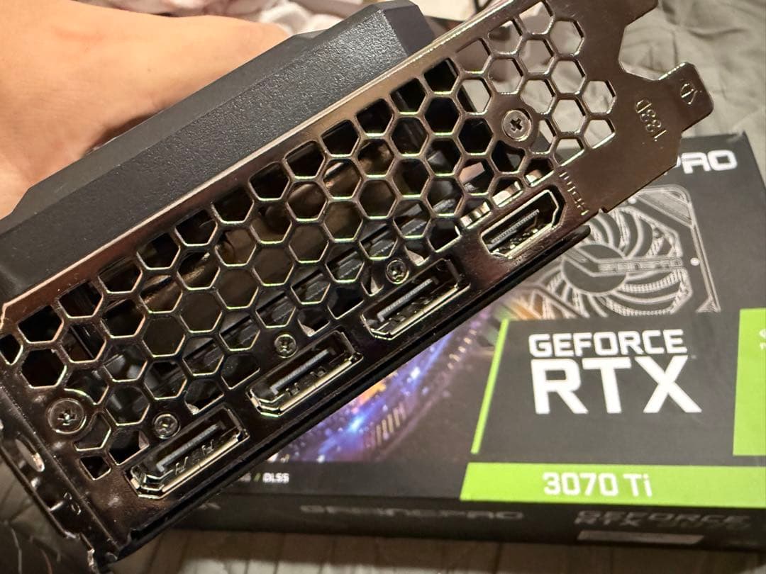 【動作品】Palit GeForce RTX 3070 Ti 8GB