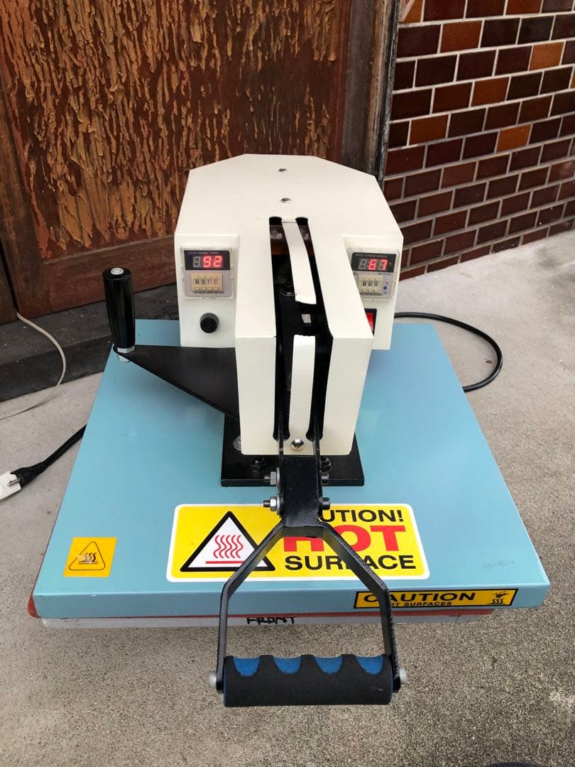 クイックアート 平板スウィング式 プレス機 JL-PL002A 熱プレス機