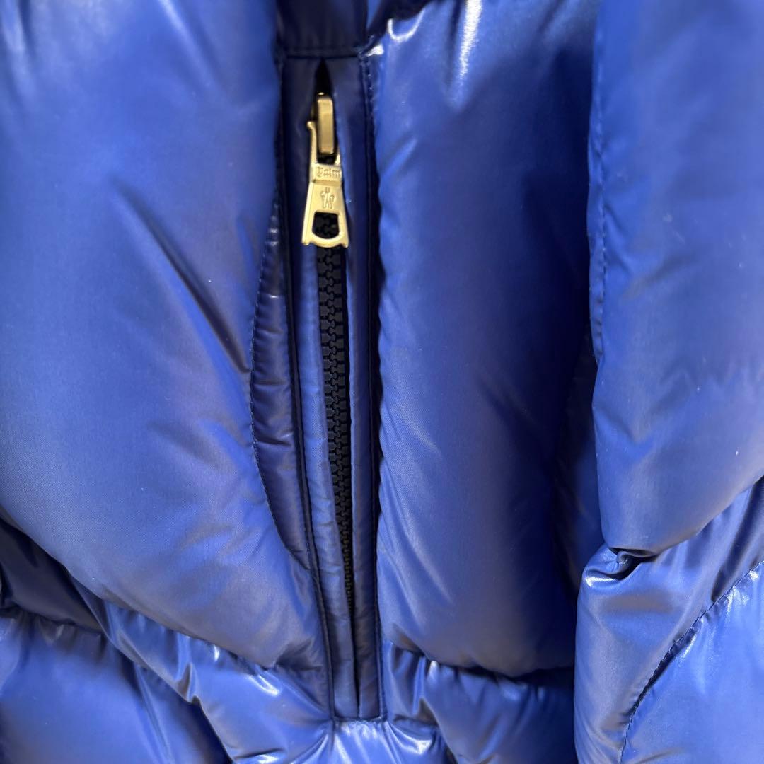 【美品】MONCLER ダウンジャケット 青 サイズ　3