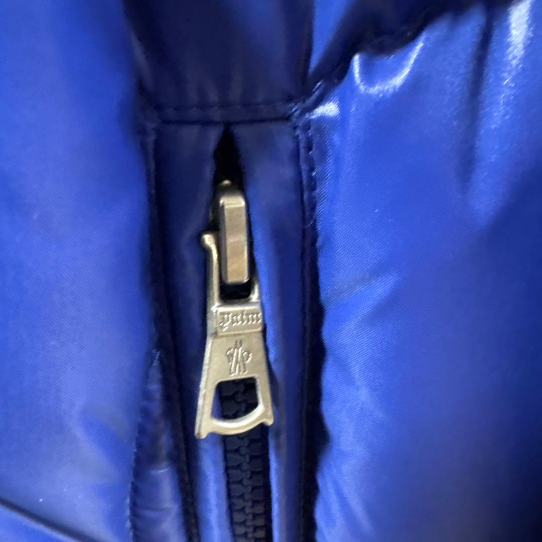【美品】MONCLER ダウンジャケット 青 サイズ　3