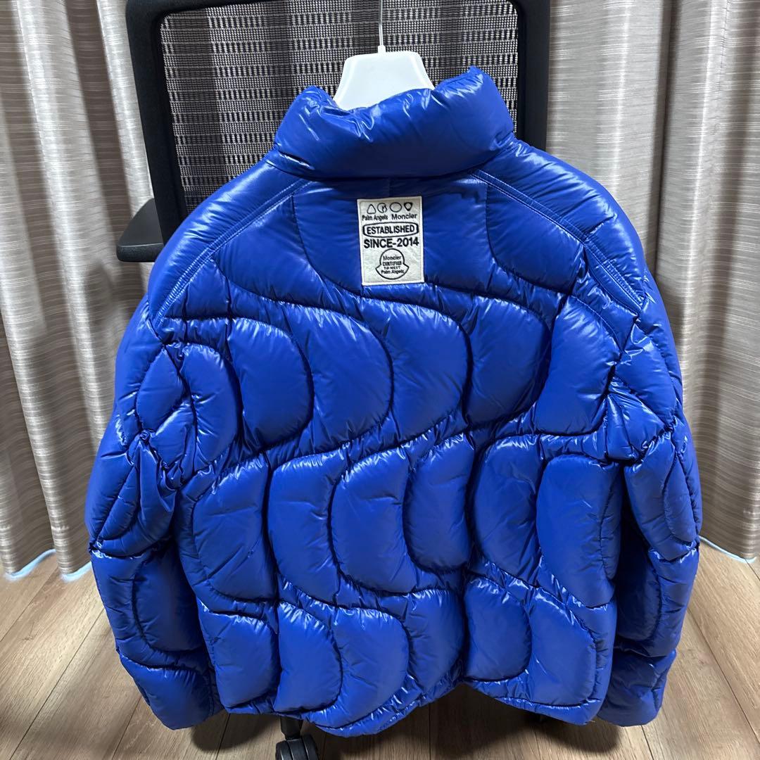 【美品】MONCLER ダウンジャケット 青 サイズ　3