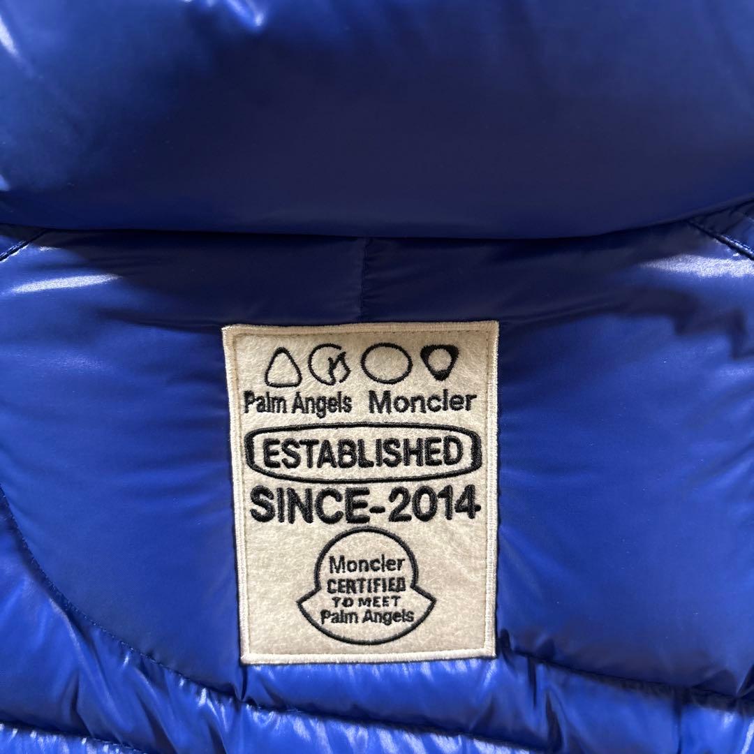 【美品】MONCLER ダウンジャケット 青 サイズ　3