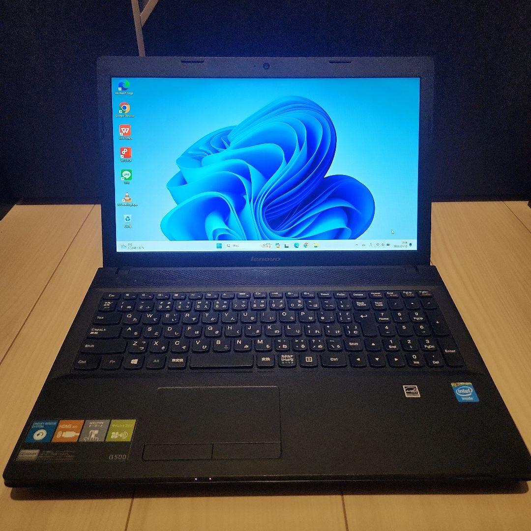 美品　ノートパソコン　薄型　大画面　Lenovo