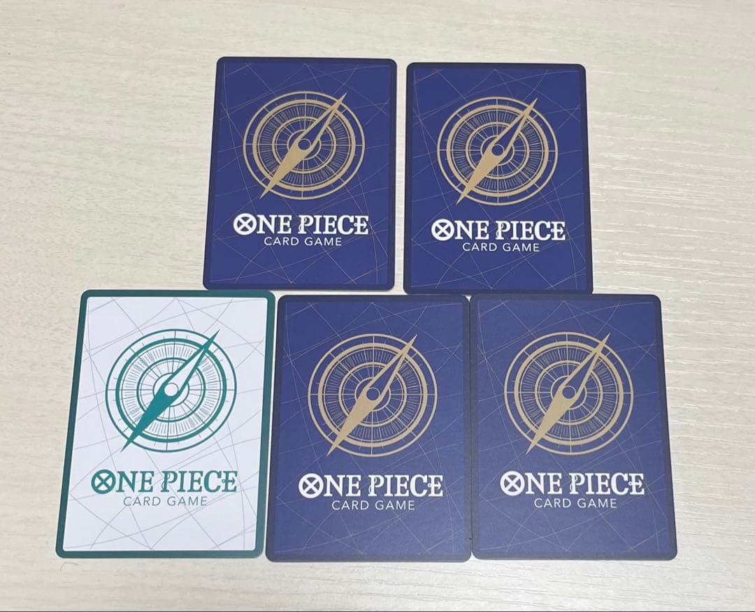 ワンピースカード　EGGHEAD CRISIS ボルサリーノ　パラレル　他4枚