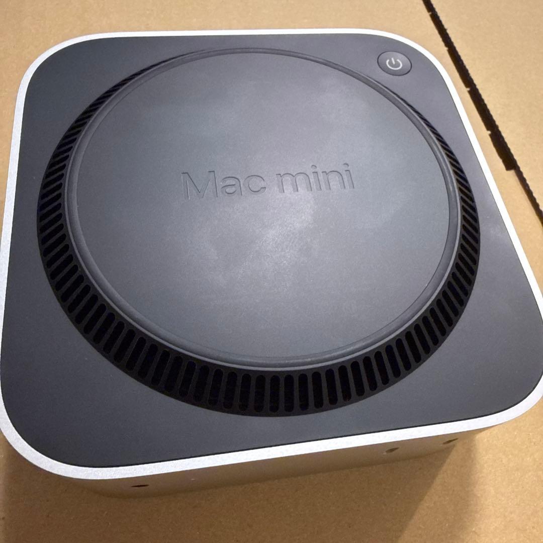 Mac mini M4 16GB/512GB シルバー 美品