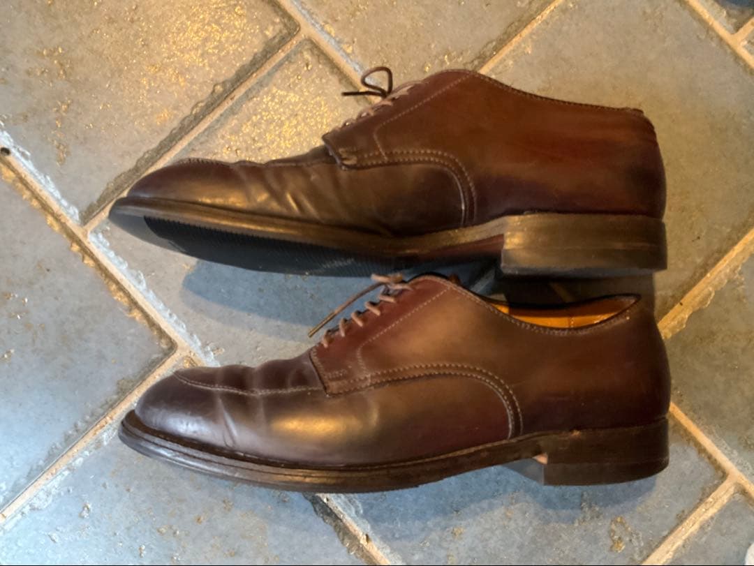 激レア‼️オールデンコードヴァンバーガンディ ドレスシューズ9a/c