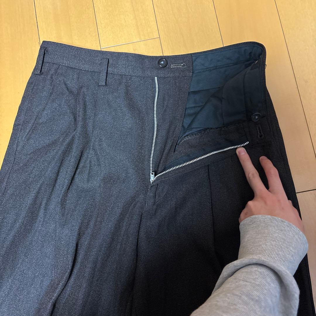 Y’s for men ダークグレー 2タックスラックス M