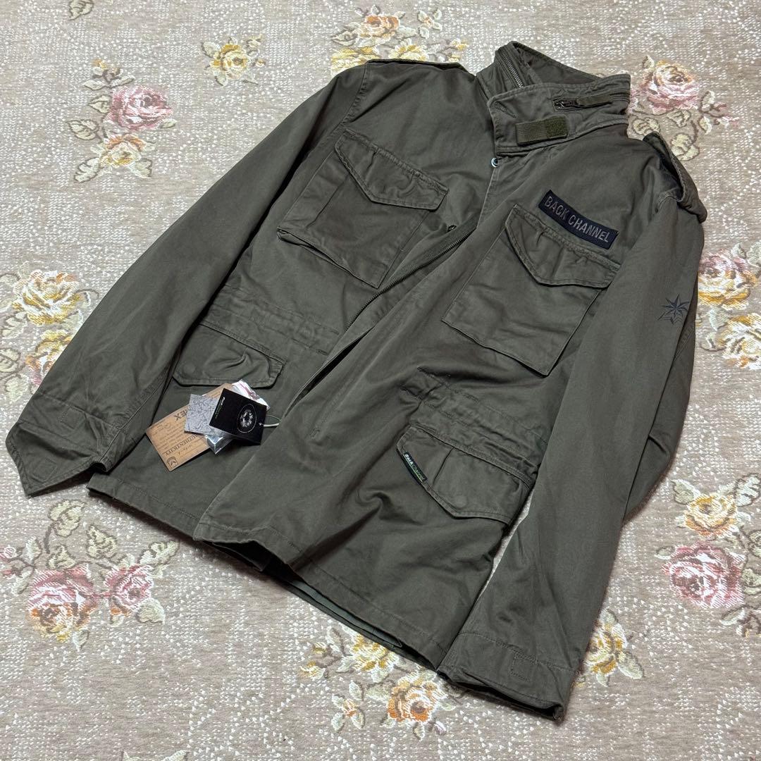 【新品未使用】BACK CHANNEL×AVIREX M-65 サイズXXL