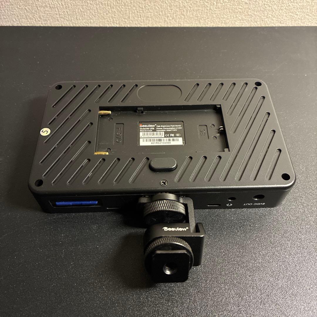 カメラモニター　DESVIEW r6 UHB 5.5inc