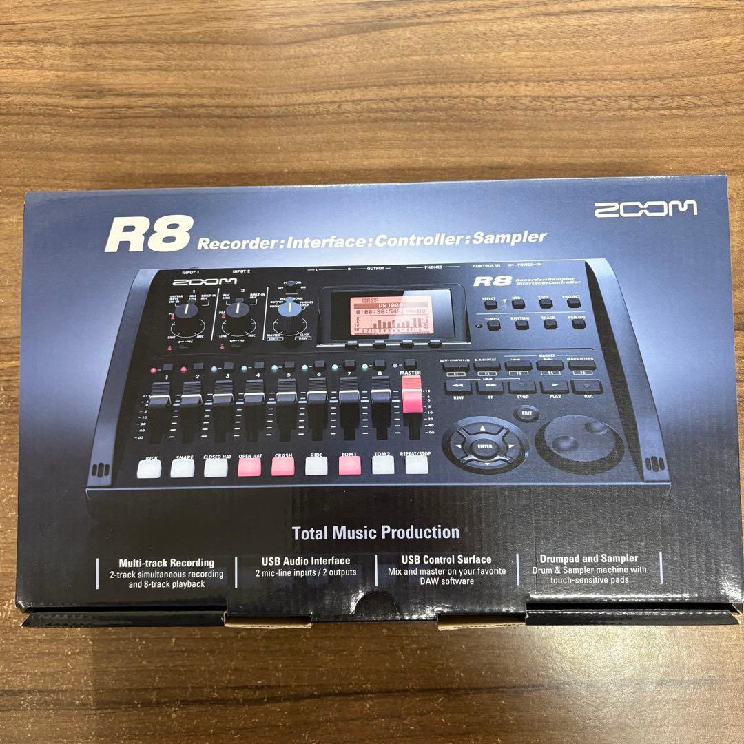 ZOOM R8 マルチトラックレコーダー
