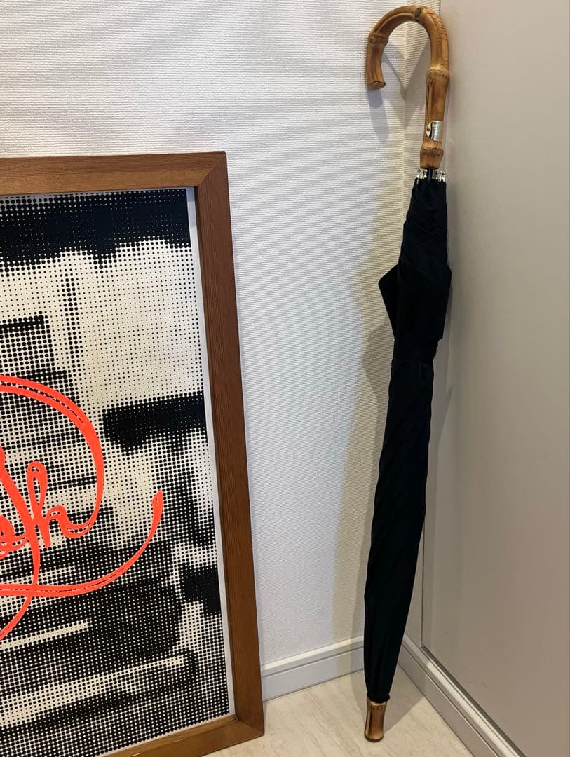 トラディショナルウェザーウェア　長傘　ブラック