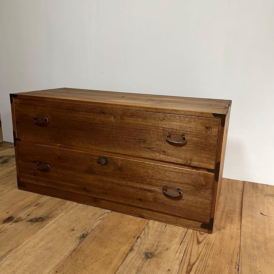 アンティーク タンス チェスト テレビ台 ローボード 展示台 z724