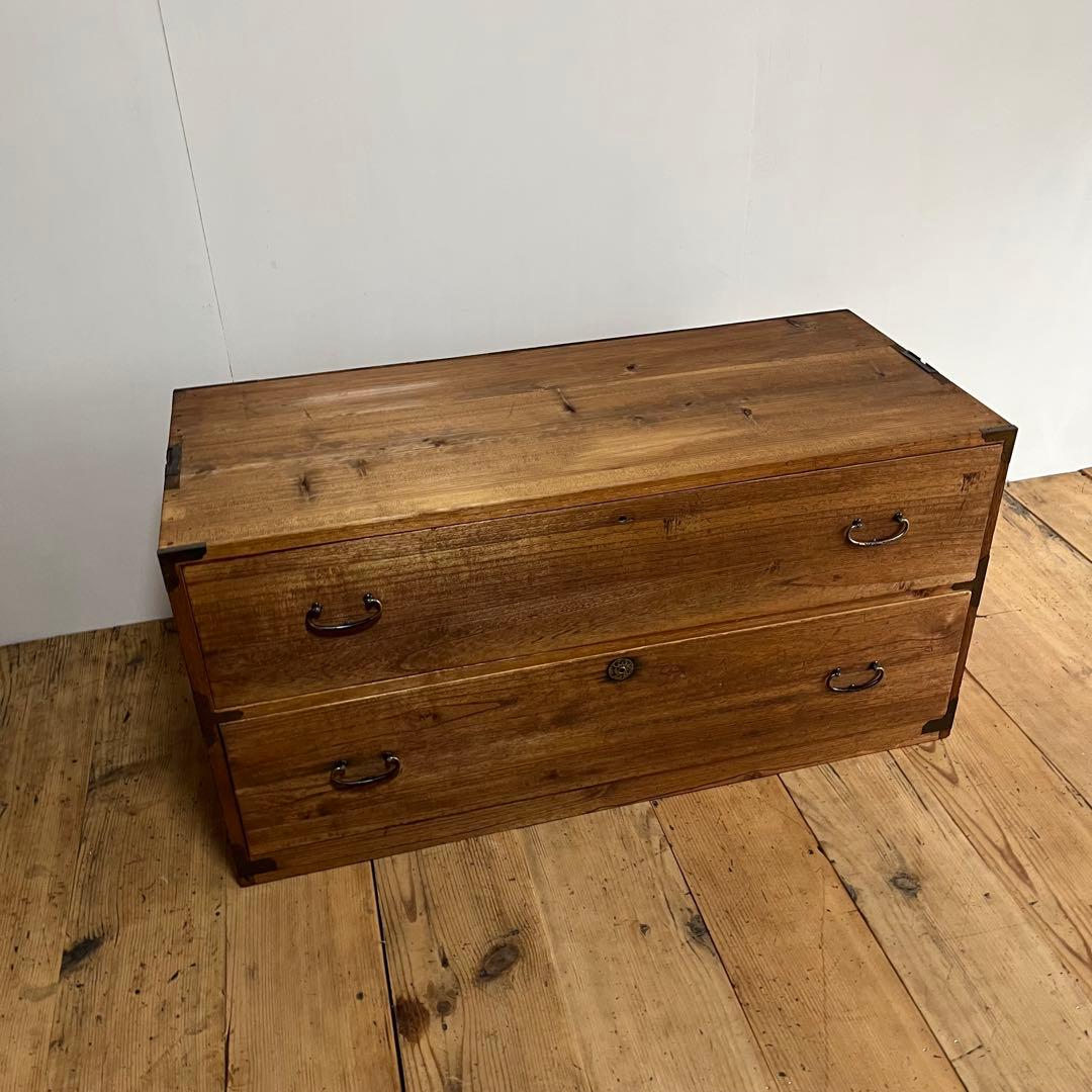 アンティーク タンス チェスト テレビ台 ローボード 展示台 z724