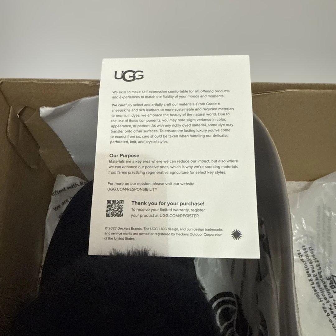 UGG アグ ファンケット 22センチ　一度のみ着用