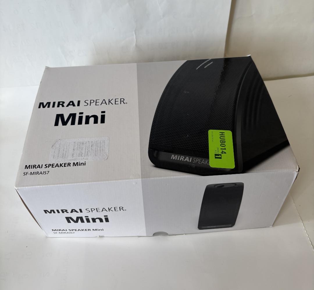 【中古】ミライスピーカー ミニ SF-MIRAIS7 スピーカー 音楽 置き型