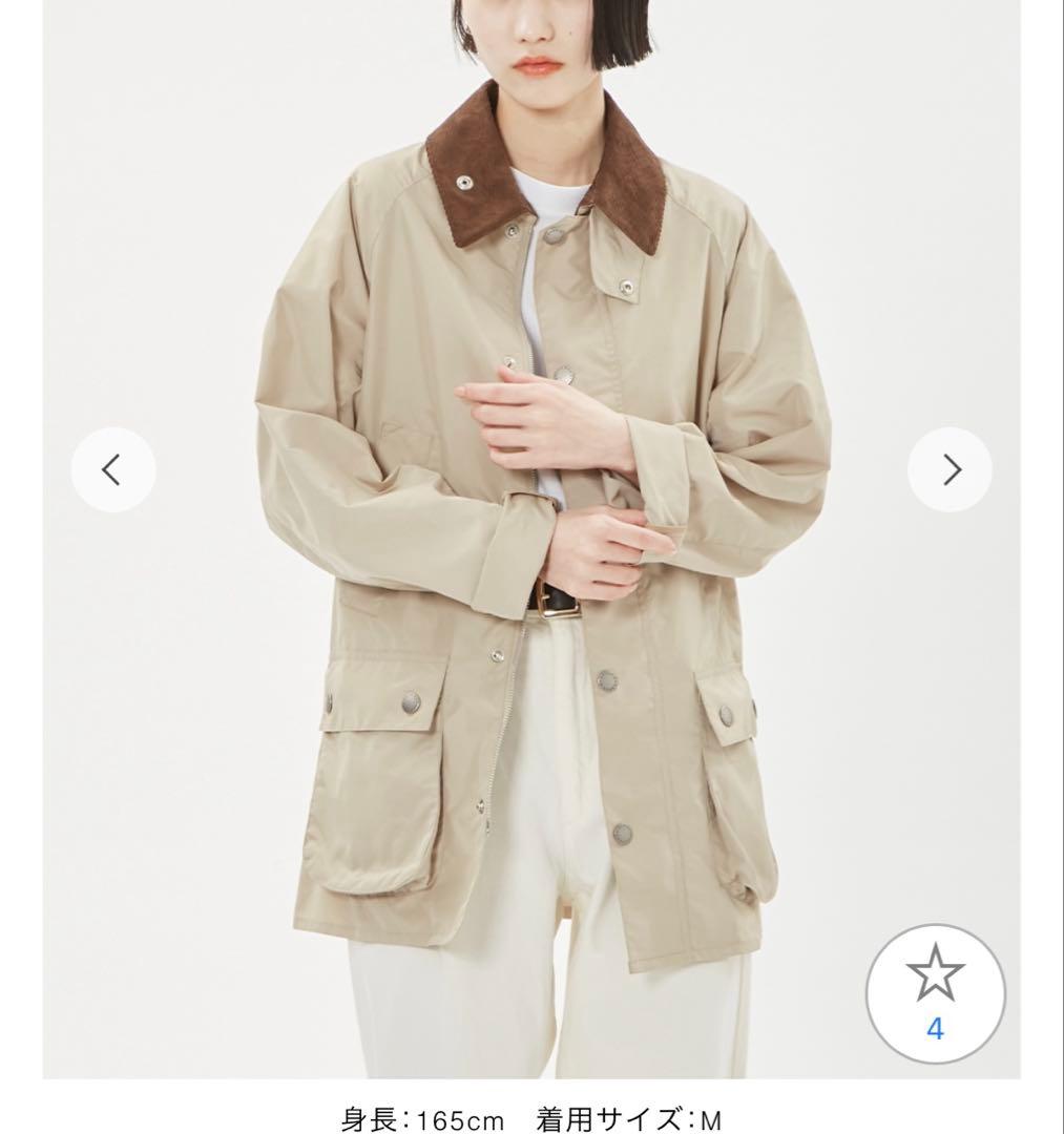 今期　バブアー　WARWICK ワーウィック　ライトウェイト ブルゾン　38