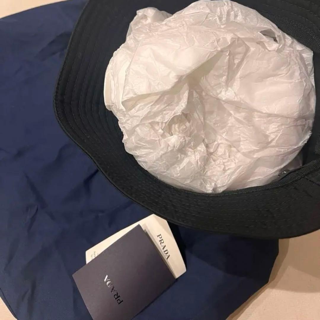 PRADA ナイロン バケットハット Lサイズ プラダ 2HC1372DMI