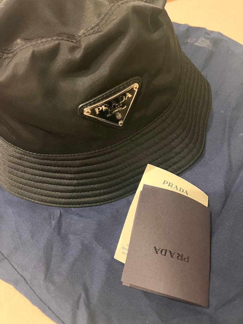 PRADA ナイロン バケットハット Lサイズ プラダ 2HC1372DMI