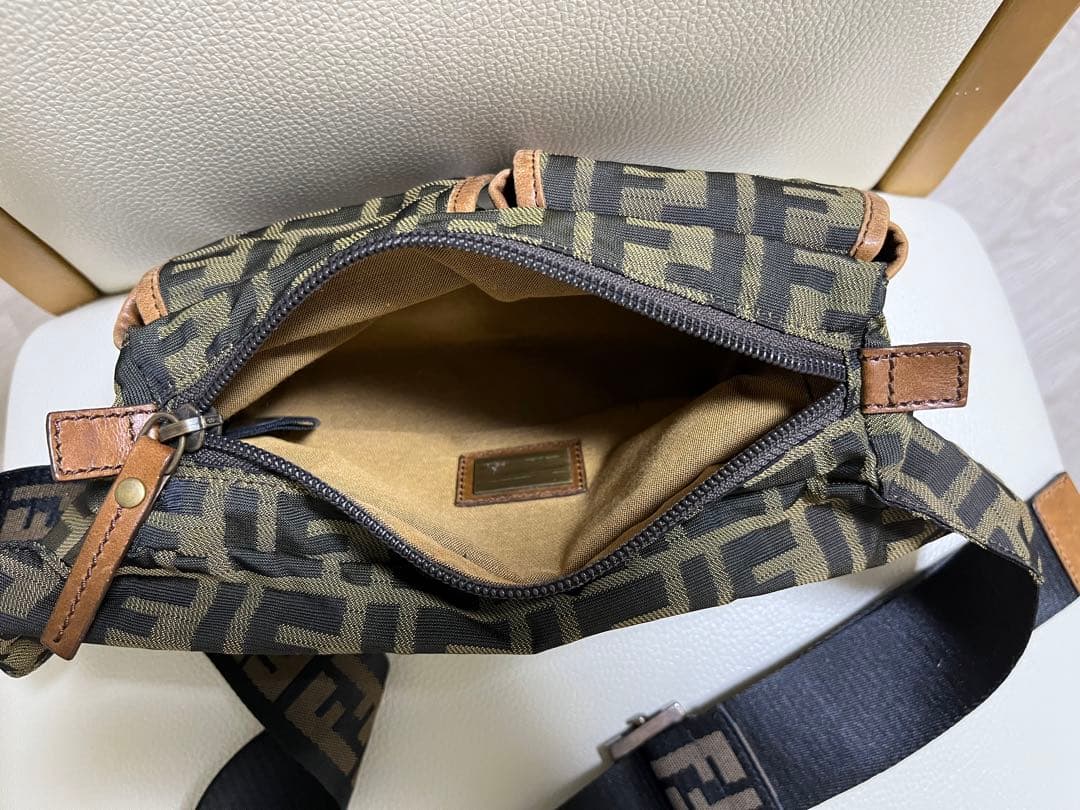 フェンディ　ウエストポーチ　ズッカ柄 FENDI