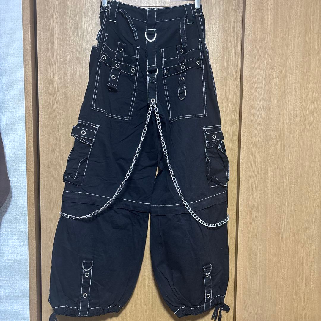 TRIPP nyc 2wayブラックワイドパンツ s