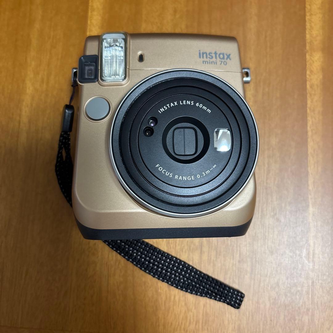 INSTAX MINI 70 ゴールド