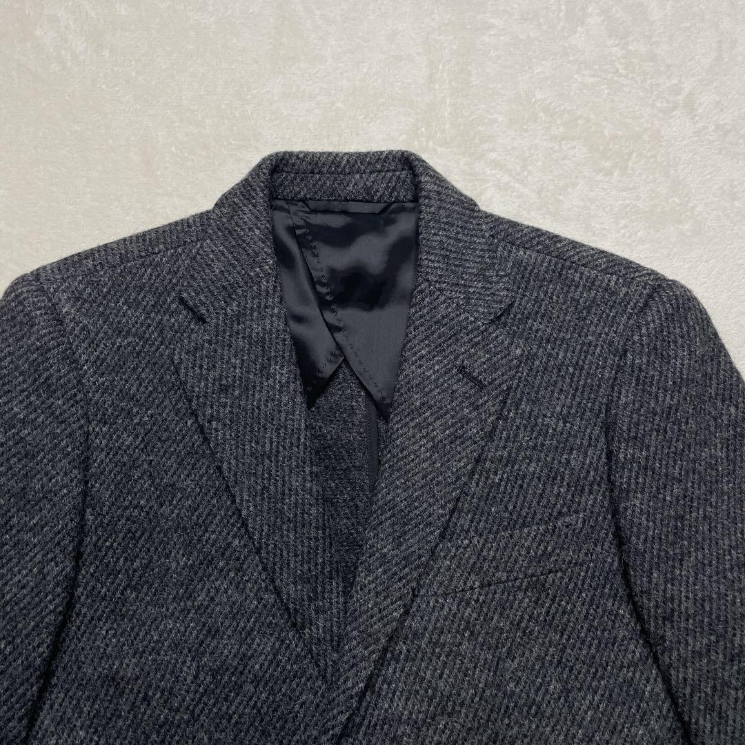 未使用に近い　NEWYORKER MOON テーラードジャケット ヘリンボーン