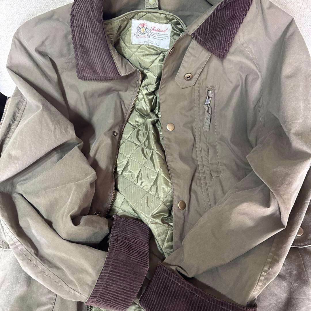 値下げ　niko and…キルトライナーハンティングジャケット美品