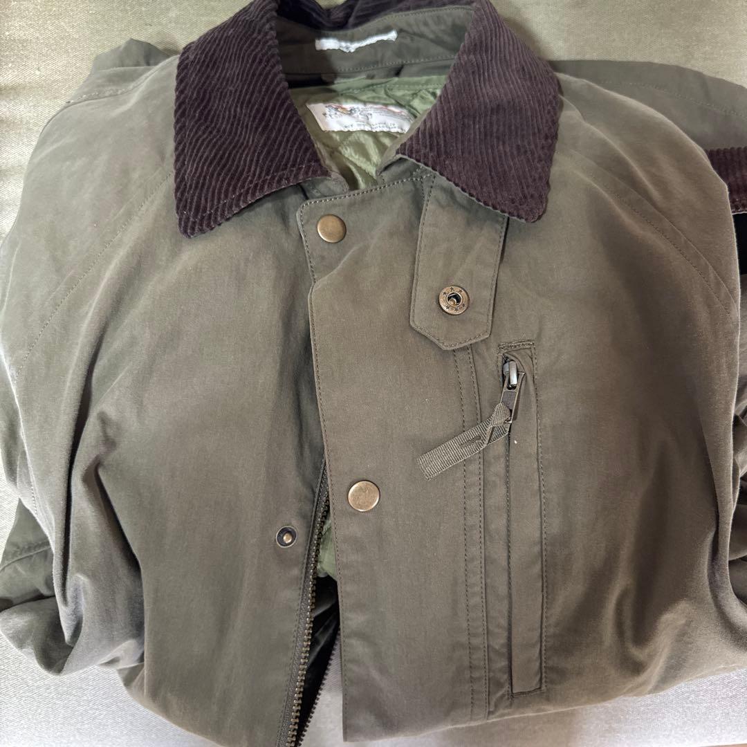 値下げ　niko and…キルトライナーハンティングジャケット美品