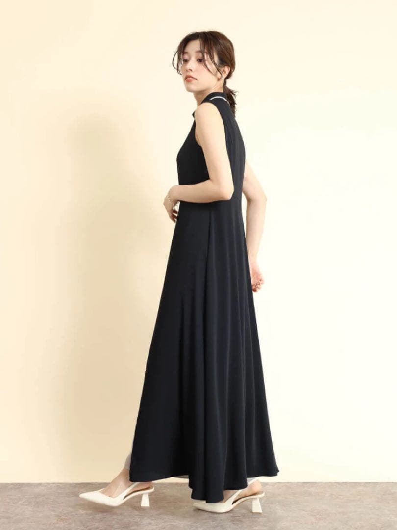 新品未使用FENNELバイカラーインパンツワンピース