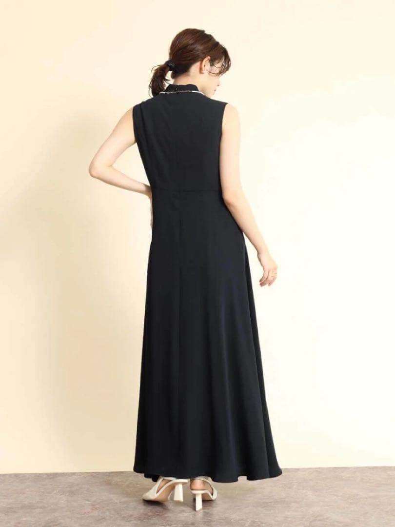 新品未使用FENNELバイカラーインパンツワンピース