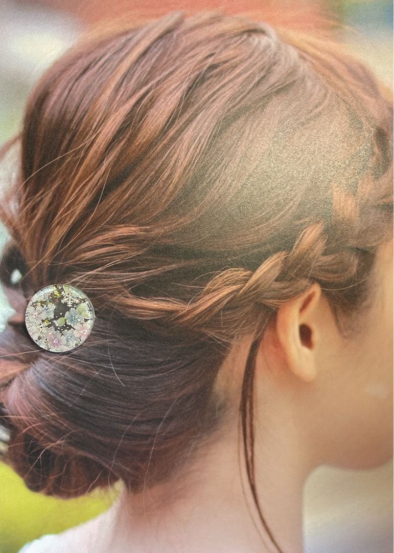 あやぽん✿発送休止プロフ必読くださいませ ハンドメイドレジンヘアゴム99