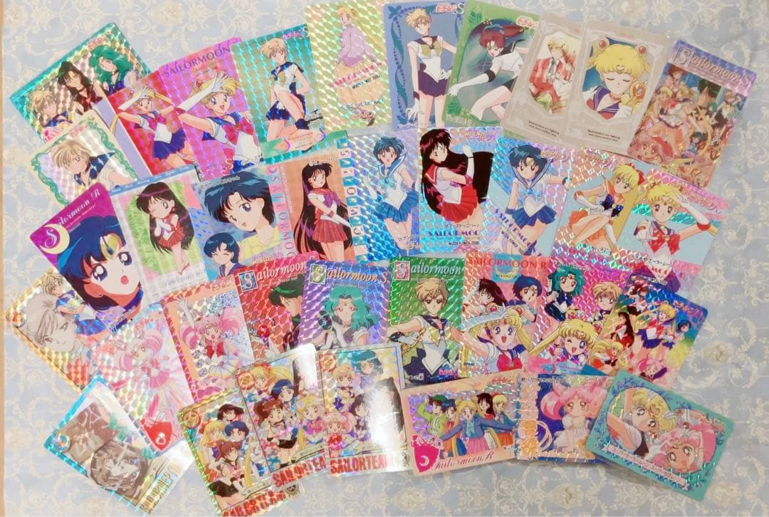 セーラームーンカード当時品★キラカード36枚セット おまけカードつき