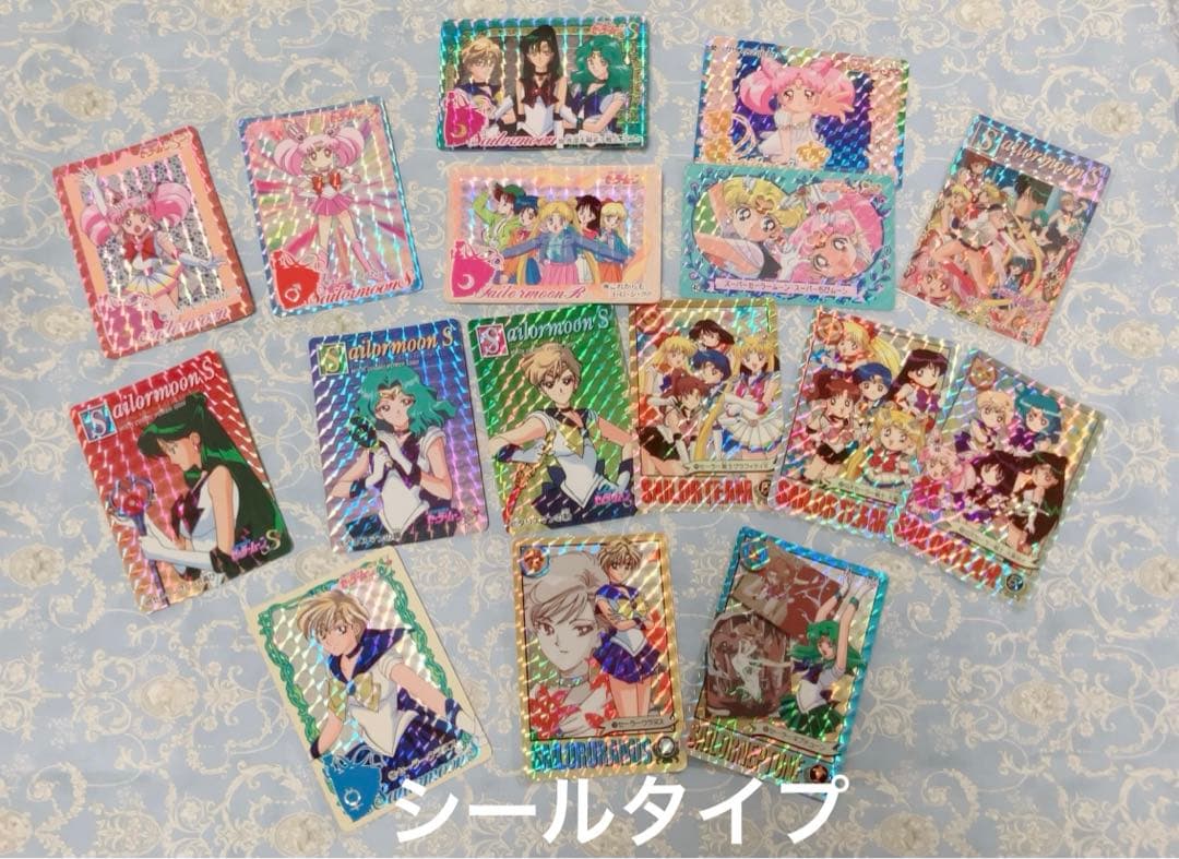 セーラームーンカード当時品★キラカード36枚セット おまけカードつき