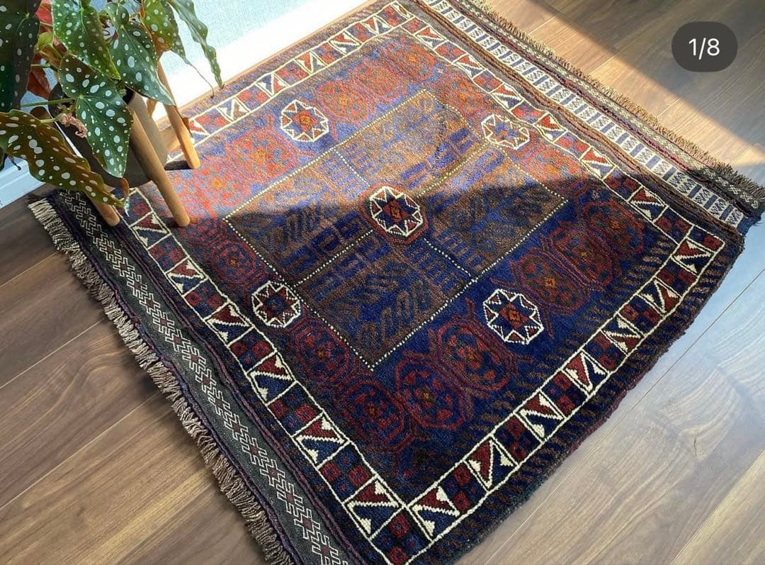 トライバル　ラグ　バルーチ　ヴィンテージ　アフガニスタン　イラン　美品