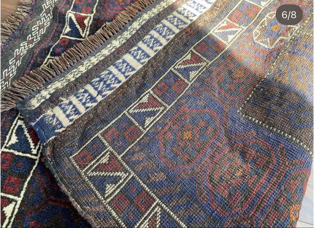 トライバル　ラグ　バルーチ　ヴィンテージ　アフガニスタン　イラン　美品