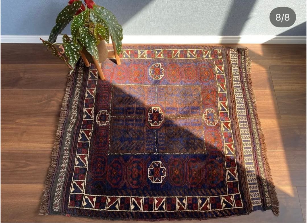 トライバル　ラグ　バルーチ　ヴィンテージ　アフガニスタン　イラン　美品