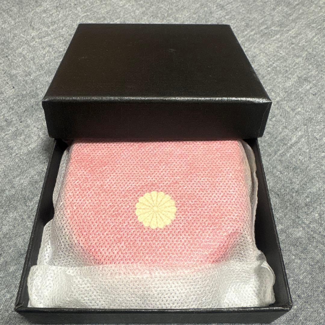 皇居 ケース 小銭入れ 赤