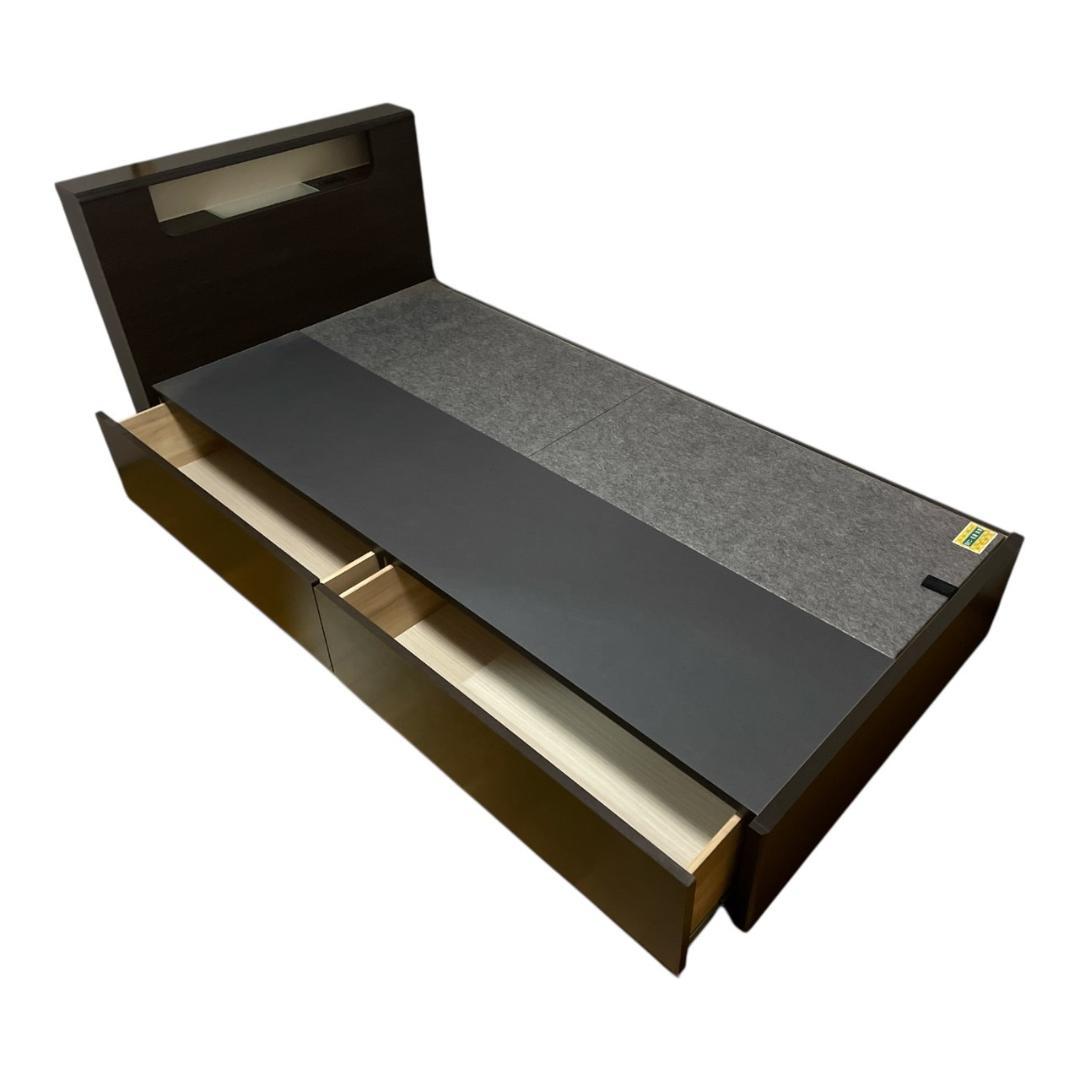 大阪京都限定 ドリームベッド シングルサイズ ベッドフレーム 収納付き