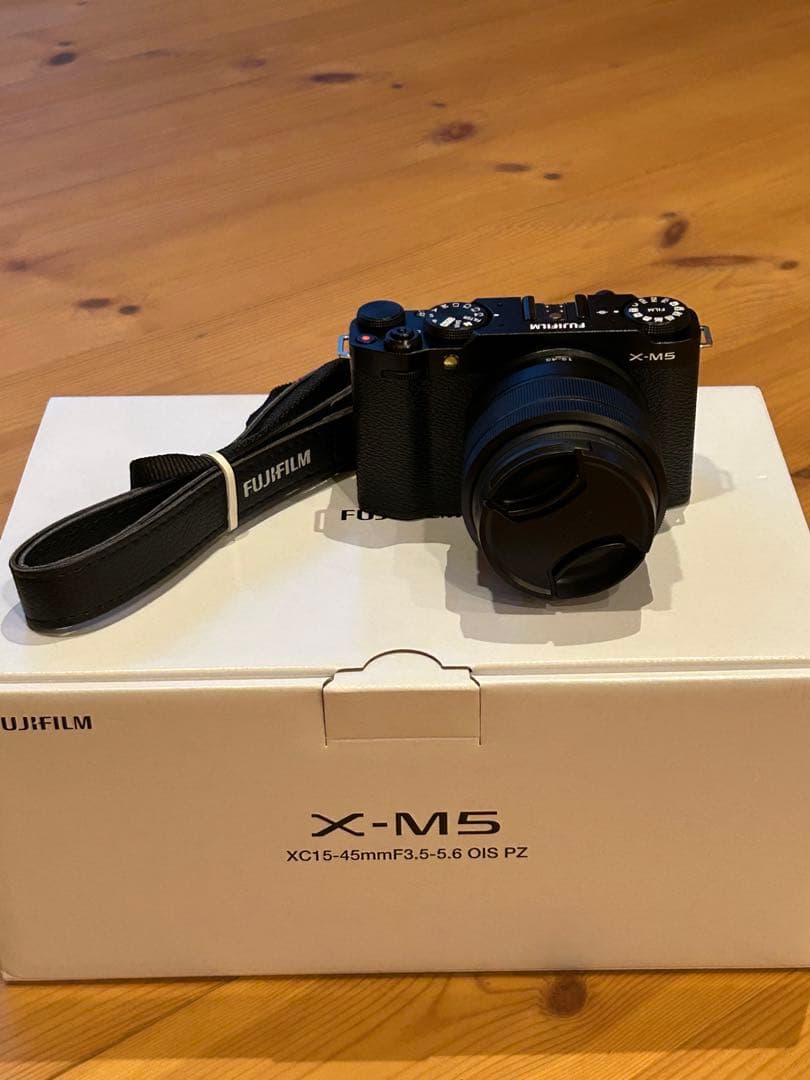 美品！【FUJIFILM XM5】レンズセット　本体BLACK