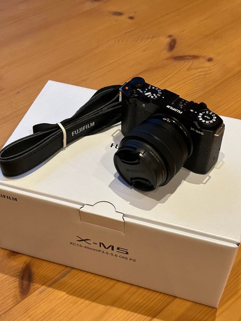 美品！【FUJIFILM XM5】レンズセット　本体BLACK
