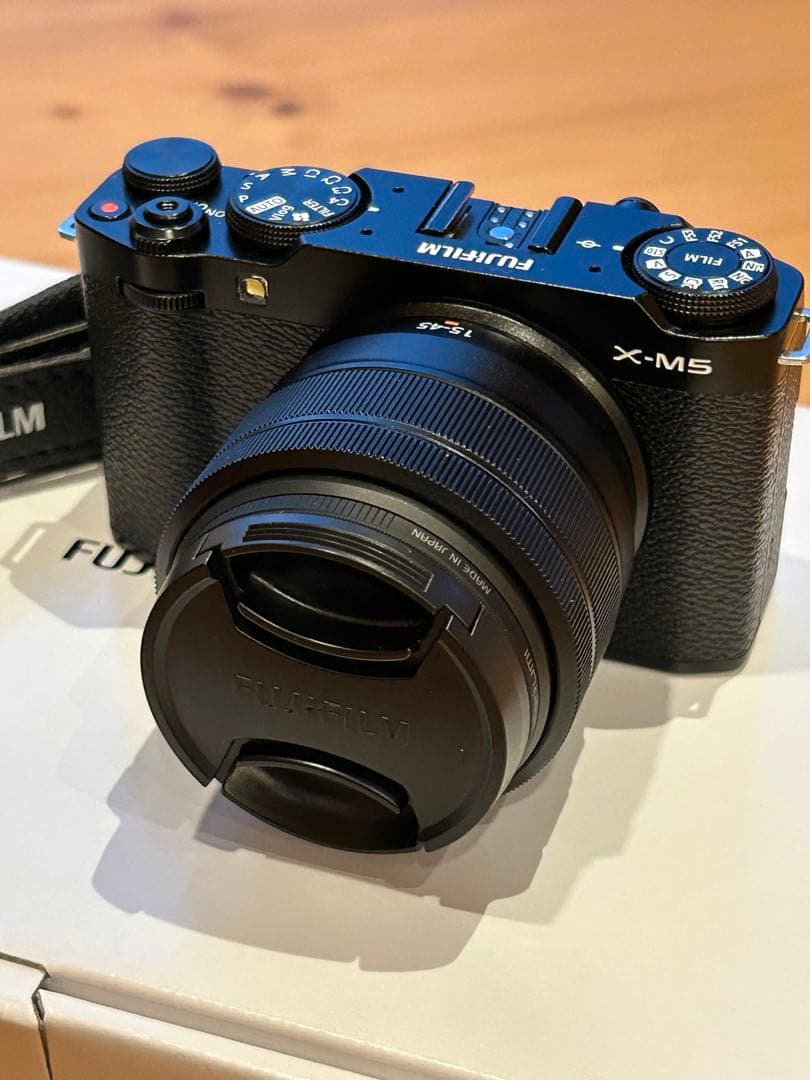 美品！【FUJIFILM XM5】レンズセット　本体BLACK