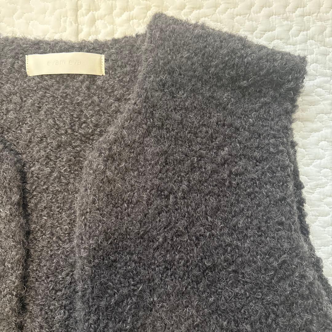evam eva アルパカウールベスト✴︎極美品