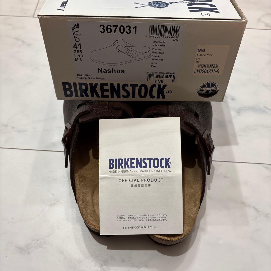 ビルケンシュトック ボストン 41 ブラウン 箱付き アリゾナ チューリッヒ