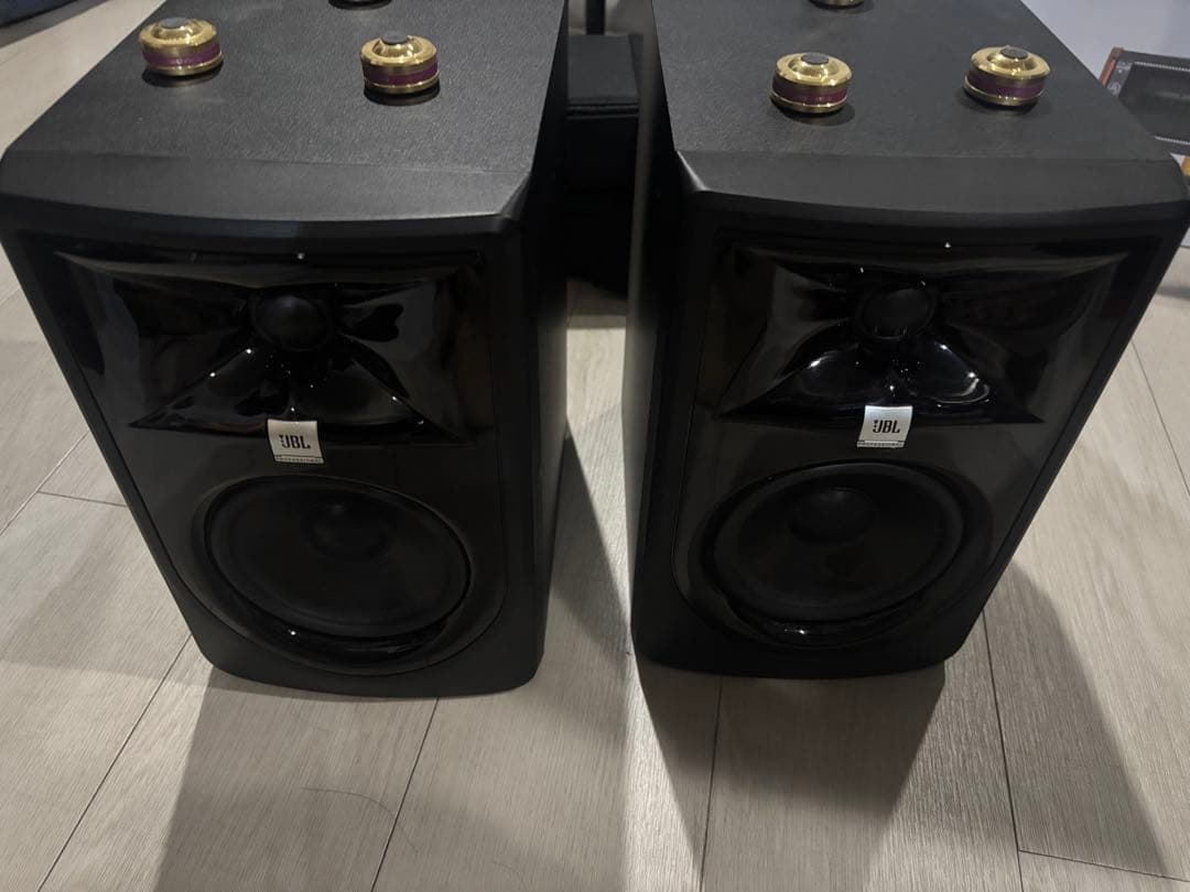 JBL 305p mk2 スピーカー DTM インシュレーター付き